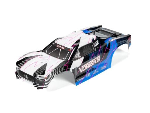 ARRMA 1557 Blue Clipless Body for Vorteks 2wd