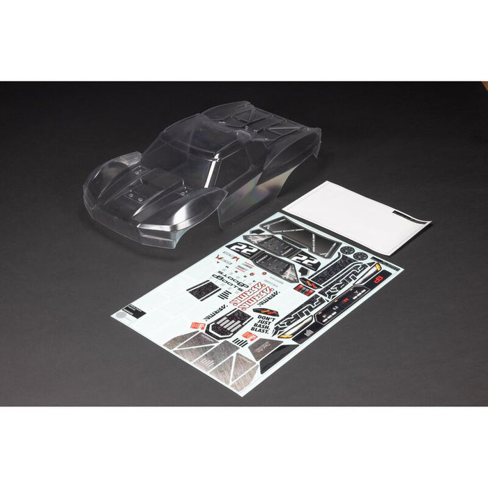 ARRMA 1581 Clear Trimmed Body for 1/10 Fury 2wd Short Course Truck