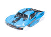 ARRMA 1583 Blue Painted and trimmed body for 1/10 Fury 2wd Short Course Truck