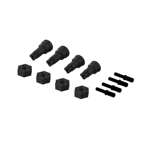 ARRMA 311229 Wheel Axle Hub Set for Grom Mojave and Losi Nascar