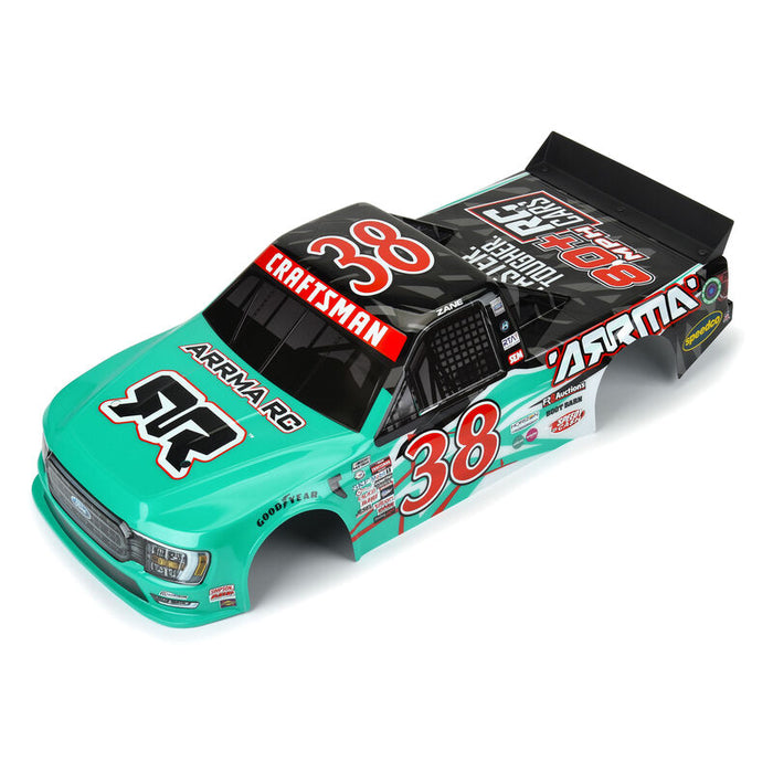 ARRMA 410018 NO38 Ford NASCAR Truck LE Body for INFRACTION 6S