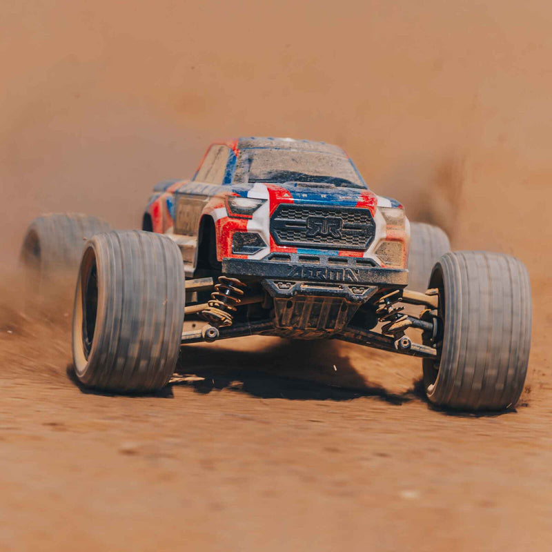 ARRMA ARA2102T1 GRANITE GROM 4x4 SMART Small Scale Monster Truck - Blue