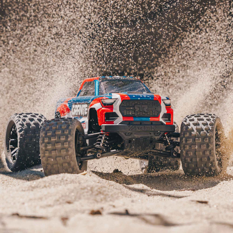 ARRMA ARA2102T1 GRANITE GROM 4x4 SMART Small Scale Monster Truck - Blue