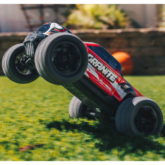 ARRMA ARA2102T2 GRANITE GROM 4x4 SMART Small Scale Monster Truck - Red