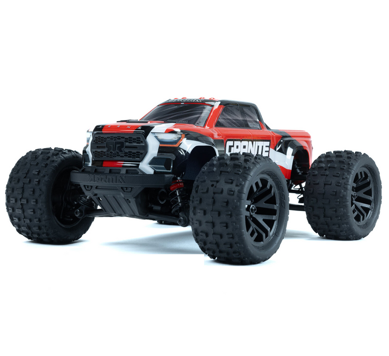 ARRMA ARA2102T2 GRANITE GROM 4x4 SMART Small Scale Monster Truck - Red