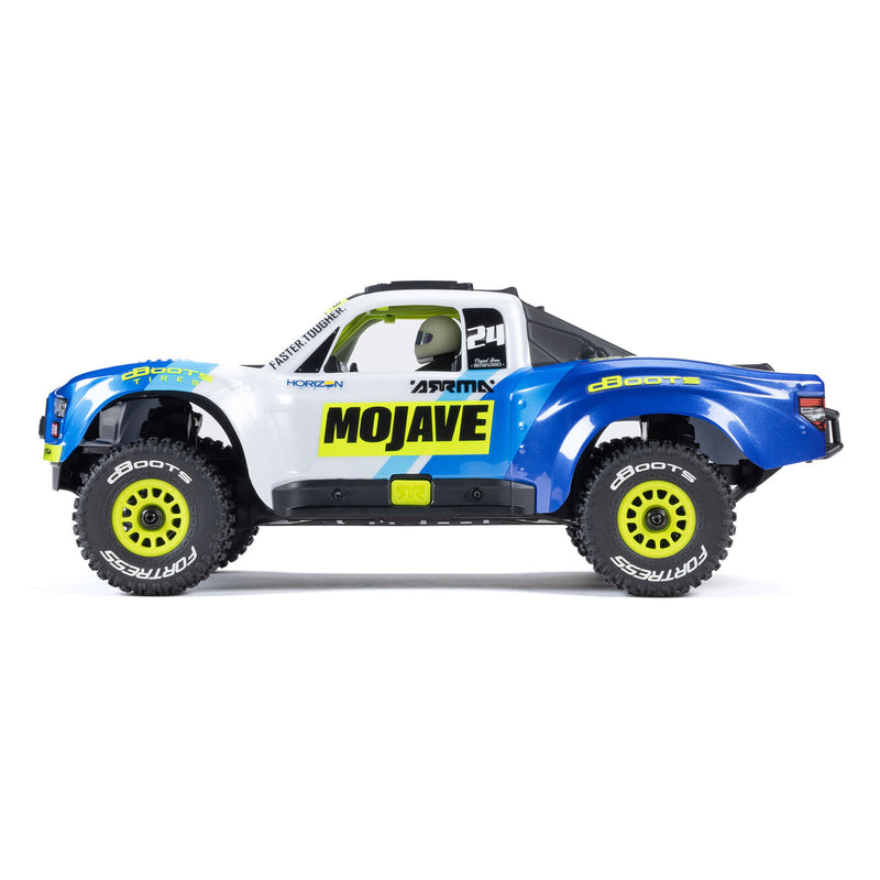ARRMA ARA2104T2 MOJAVE GROM 4x4 SMART Small Scale Desert Truck Blue/White