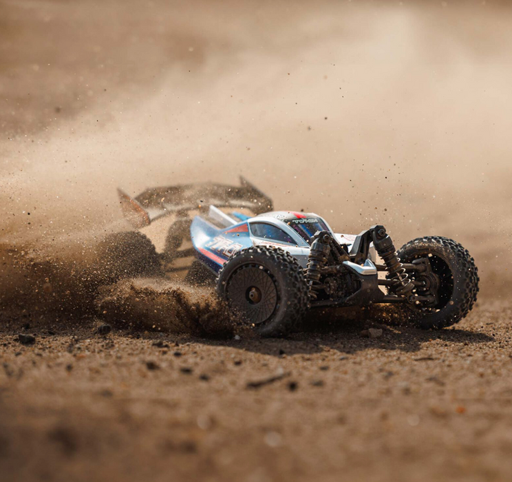ARRMA ARA2106T1 TYPHON GROM 4x4 SMART Small Scale Buggy Blue/Silver