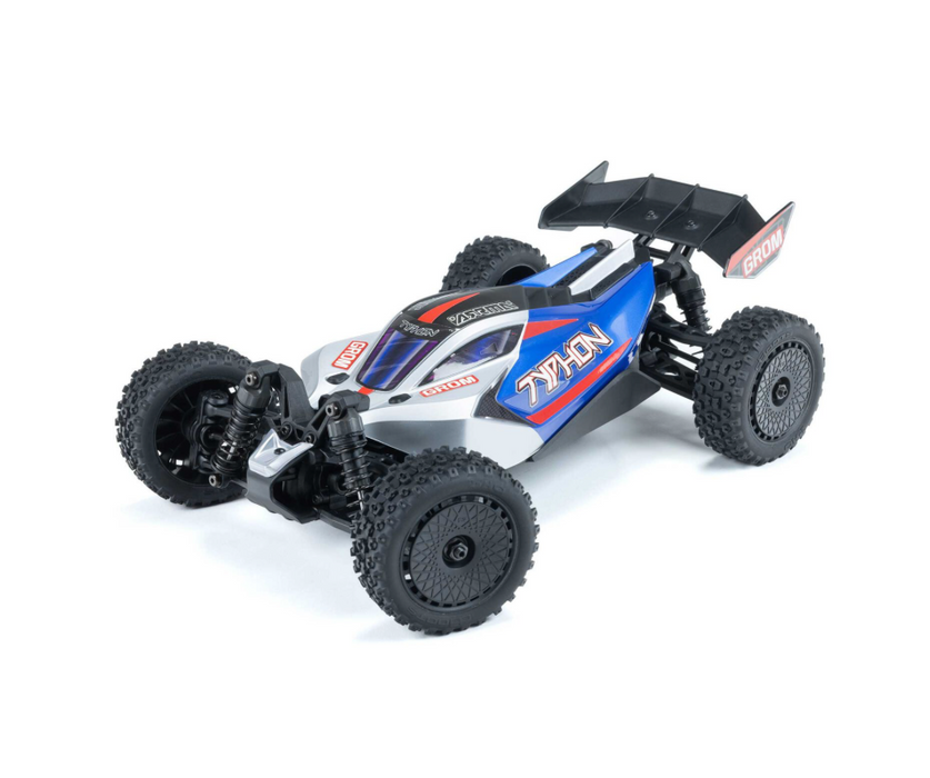 ARRMA ARA2106T1 TYPHON GROM 4x4 SMART Small Scale Buggy Blue/Silver