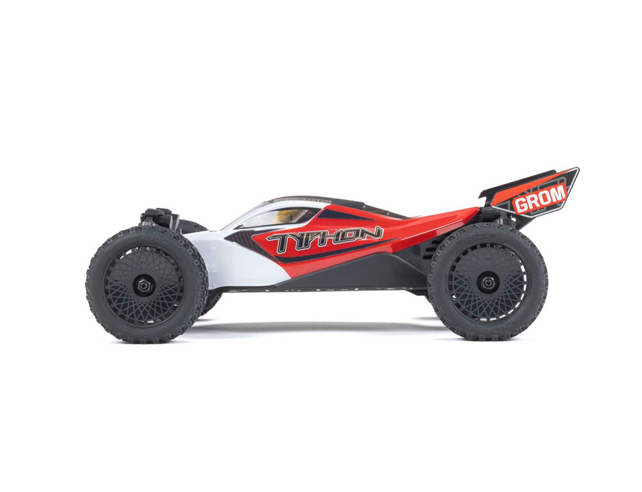 ARRMA 2106T2 TYPHON GROM 4x4 SMART Small Scale Buggy Red/White
