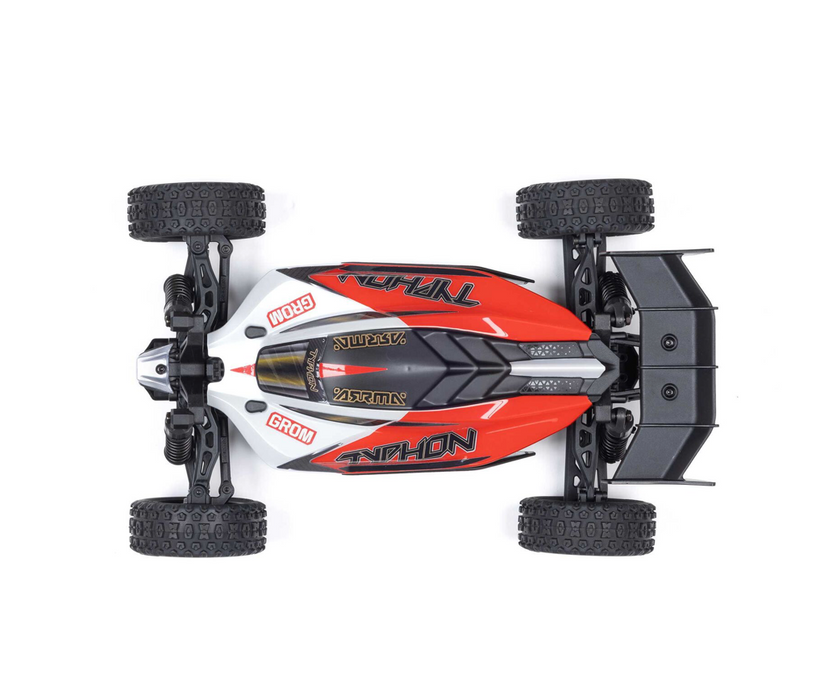 ARRMA 2106T2 TYPHON GROM 4x4 SMART Small Scale Buggy Red/White