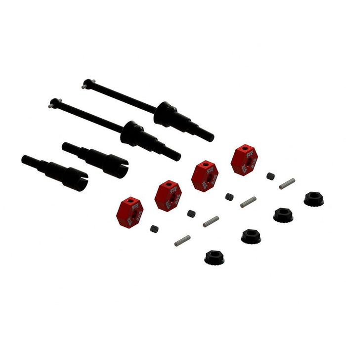 ARRMA ARA311231 Metal Axle and Wheel Hex Set