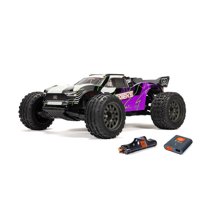 Arrma ARA3205ST2 VORTEKS™ 1/10 RTR 2WD STADIUM Truck Combo - PURPLE
