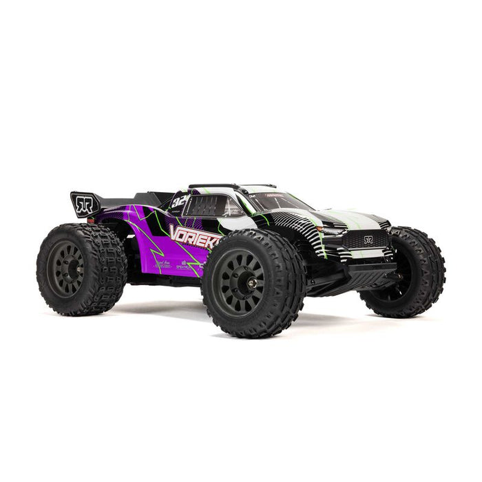 Arrma ARA3205ST2 VORTEKS™ 1/10 RTR 2WD STADIUM Truck Combo - PURPLE