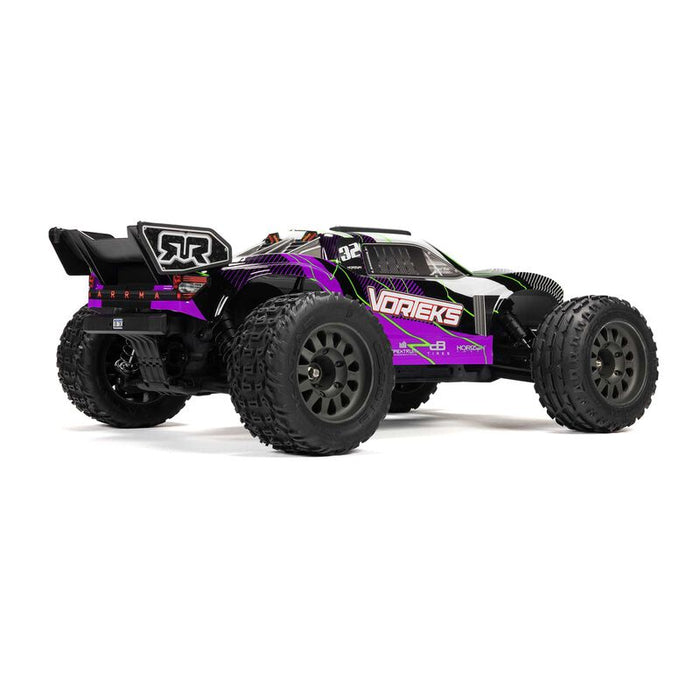 Arrma ARA3205ST2 VORTEKS™ 1/10 RTR 2WD STADIUM Truck Combo - PURPLE