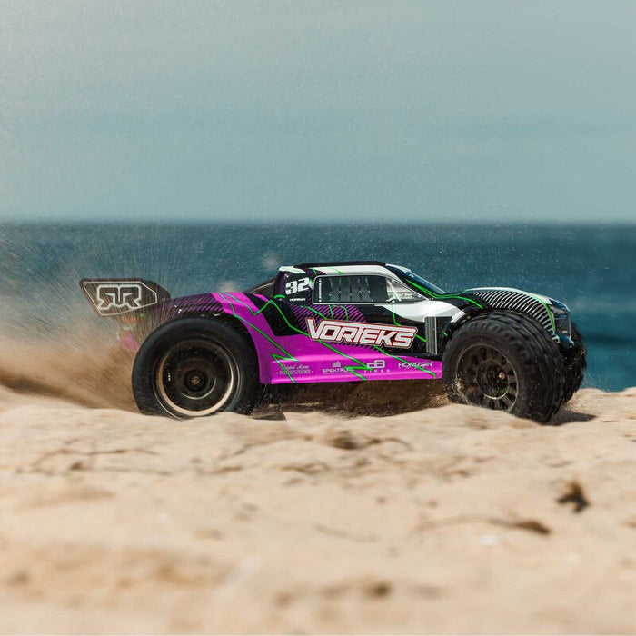Arrma ARA3205ST2 VORTEKS™ 1/10 RTR 2WD STADIUM Truck Combo - PURPLE