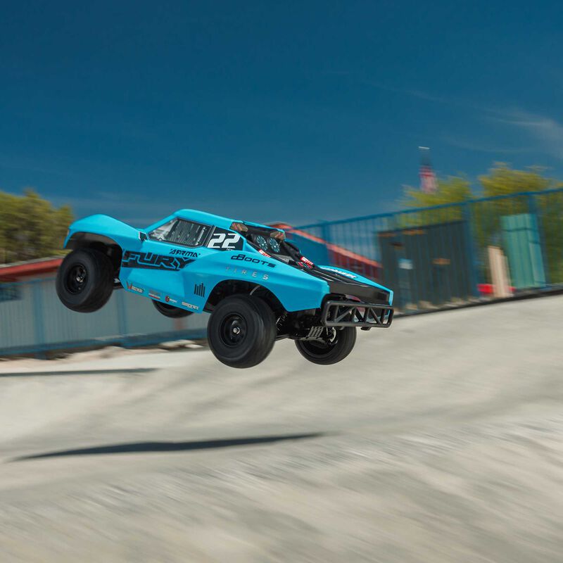 Arrma ARA3221ST2 FURY 1/10 RTR 2WD SHORT COURSE Truck Combo -BLUE
