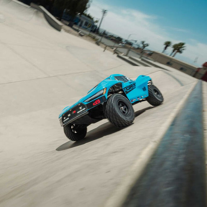 Arrma ARA3221ST2 FURY 1/10 RTR 2WD SHORT COURSE Truck Combo -BLUE