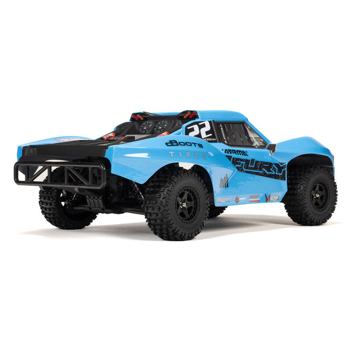 Arrma ARA3221ST2 FURY 1/10 RTR 2WD SHORT COURSE Truck Combo -BLUE
