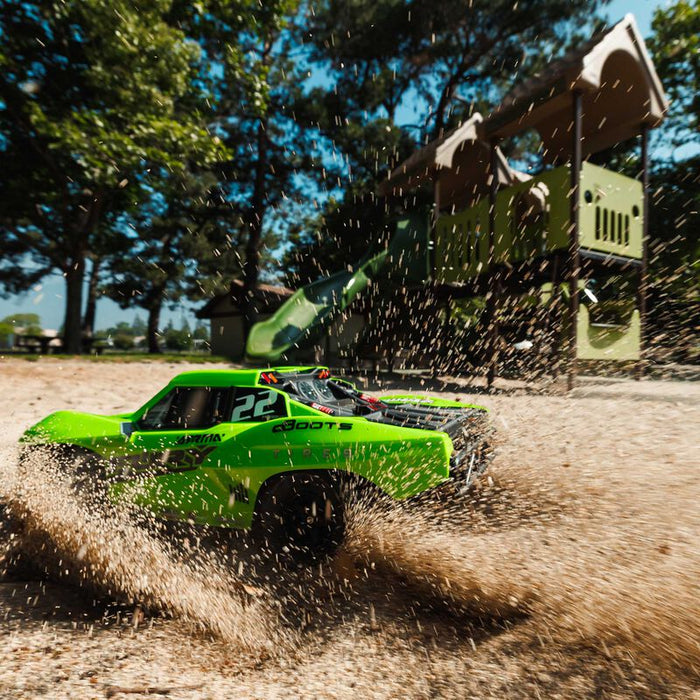 Arrma ARA3221T1 FURY 1/10 RTR 2WD SHORT COURSE Truck GREEN