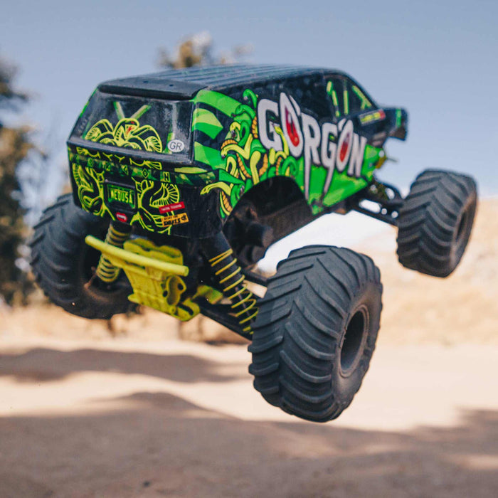Arrma ARA3230ST1 GORGON™ 1/10 RTR 2WD Monster Truck Combo - Yellow