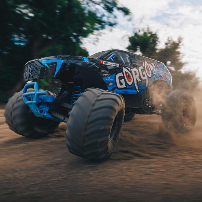 Arrma ARA3230T1 GORGON™ 1/10 RTR 2WD Monster Truck - Blue