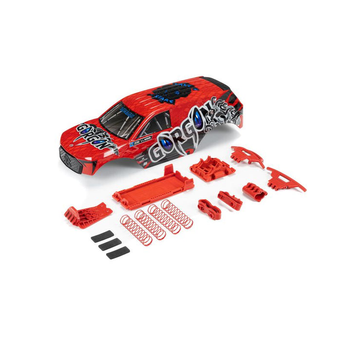 Arrma ARA402351 Red Painted and Decaled Body Set for GORGON