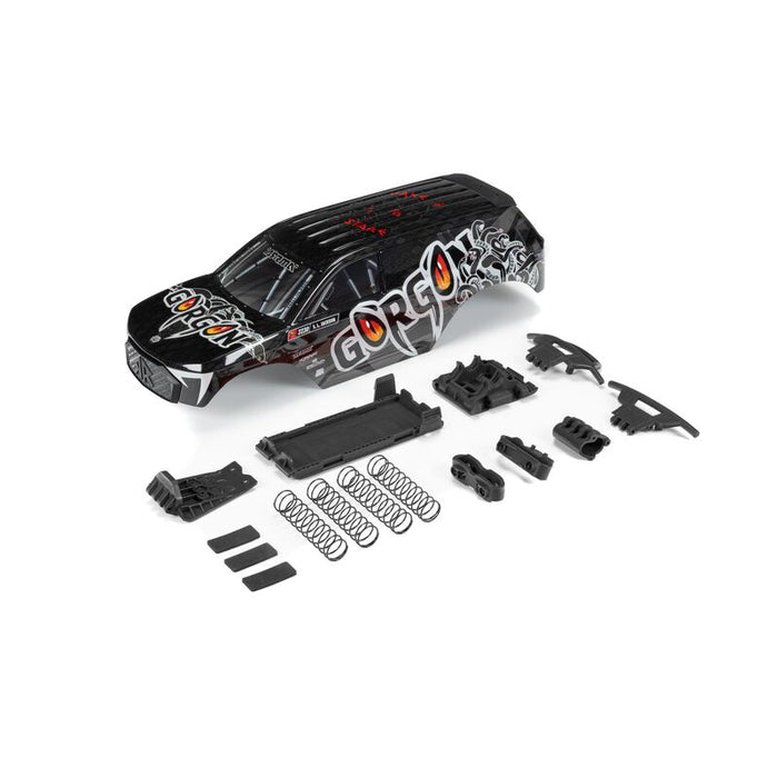 Arrma ARA402353 T4 Gun Metal Painted and Decaled Body Set for GORGON