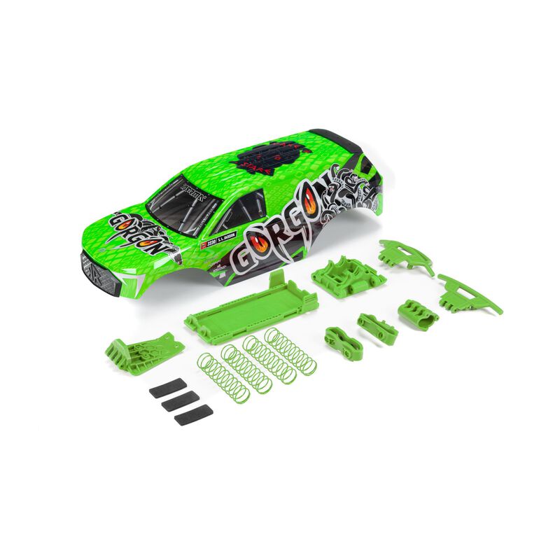 Arrma ARA402356 Green Painted and Decaled Body Set for GORGON