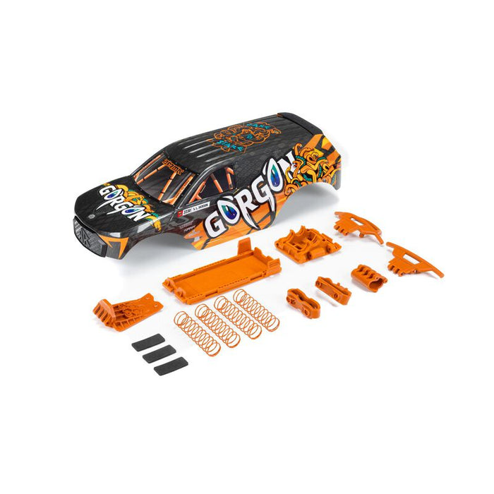 Arrma ARA402357 Orange Painted and Decaled Body Set for GORGON