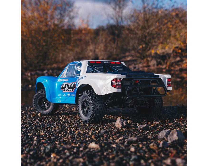 ARRMA ARA4203XV3T2 SENTON 4x4 MEGA 550 Brushed 1/10 Short Course Truck - Blue