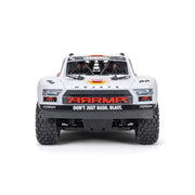 ARRMA ARA4404T1 1/8th MOJAVE 4S BLX Desert Truck - White/Red