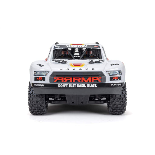 ARRMA ARA4404T1 1/8th MOJAVE 4S BLX Desert Truck - White/Red