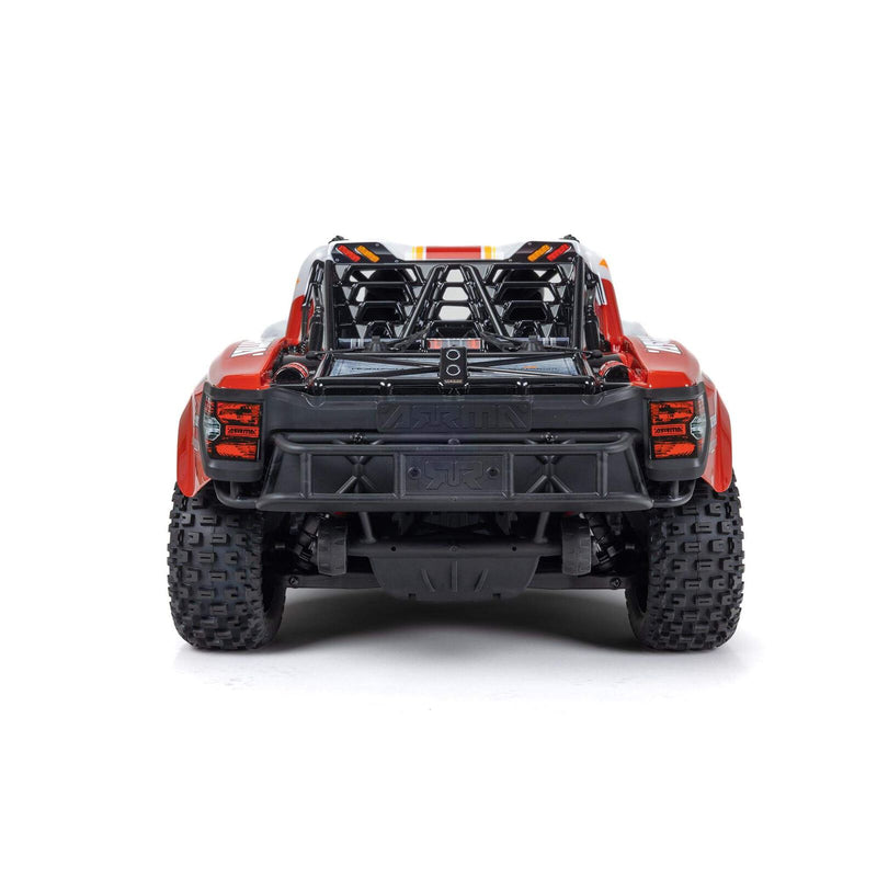 ARRMA ARA4404T1 1/8th MOJAVE 4S BLX Desert Truck - White/Red