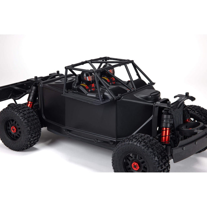 ARRMA ARA4404T2 1/8th MOJAVE 4S BLX Desert Truck - Blue/Red
