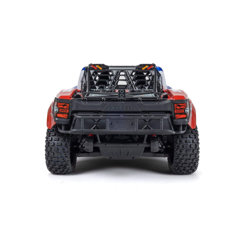 ARRMA ARA4404T2 1/8th MOJAVE 4S BLX Desert Truck - Blue/Red
