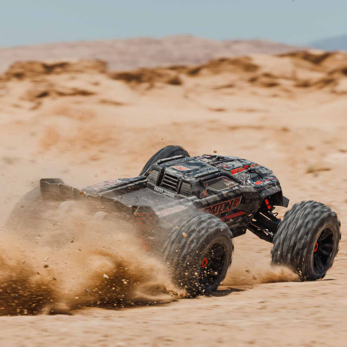 ARRMA ARA5808V2T1 1/5 KRATON 4x4 8S BLX Brushless Stunt Truck - Black