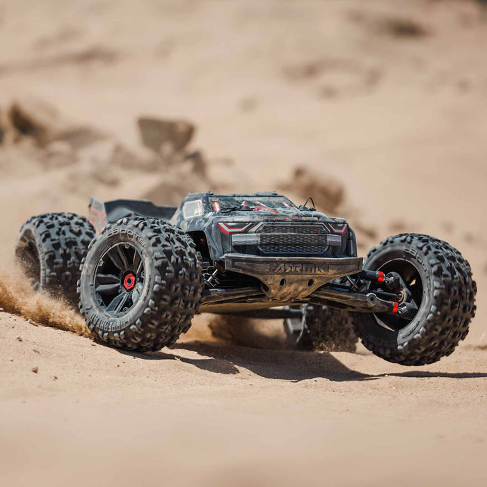 ARRMA ARA5808V2T1 1/5 KRATON 4x4 8S BLX Brushless Stunt Truck - Black