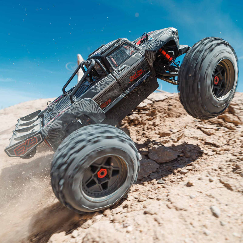 ARRMA ARA5810V2T1 1/5 OUTCAST 4x4 8S BLX Brushless Stunt Truck - Black