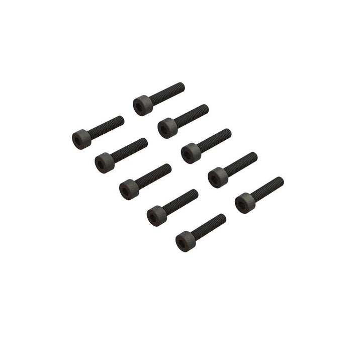 ARRMA ARA702011 Cap Head Hex Screw M2.5x12mm (10 Pack)