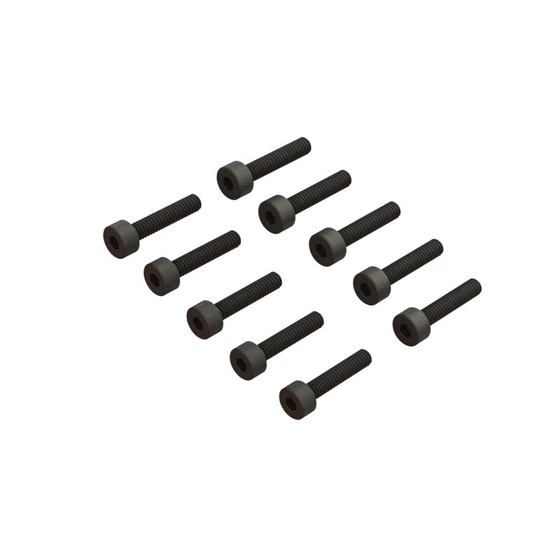 ARRMA ARA702012 Cap Head Hex Screw M2x10mm (10 Pack)