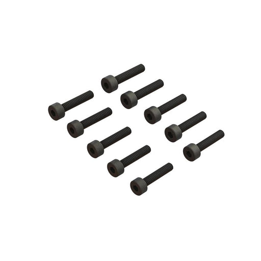 ARRMA ARA702012 Cap Head Hex Screw M2x10mm (10 Pack)