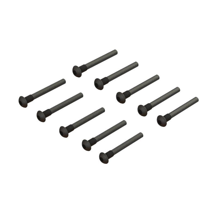 ARRMA ARA702013 Button Head Screw Pins M3x24mm (10 Pack)