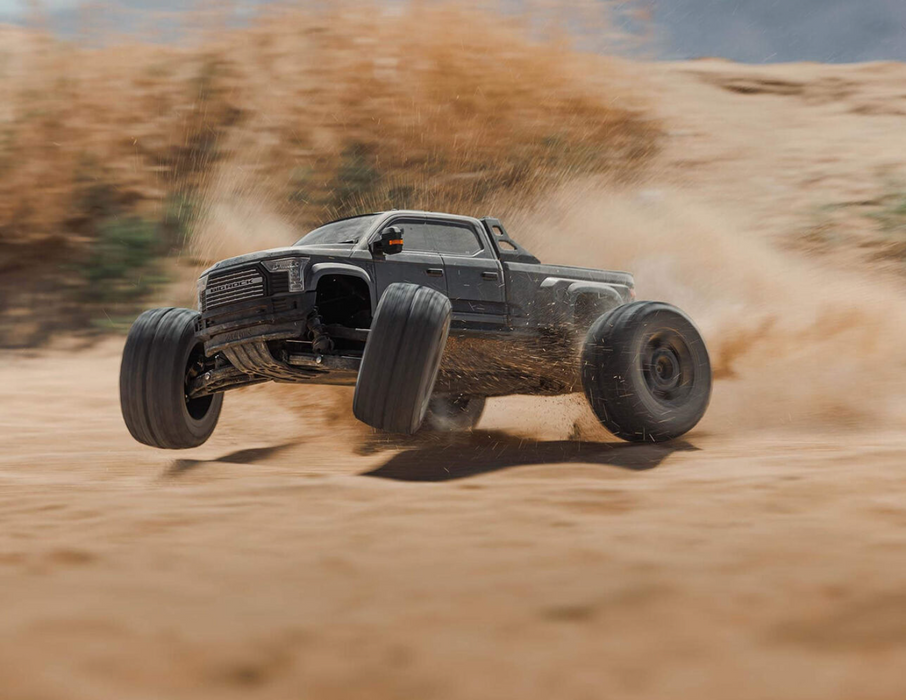 ARRMA ARA7612T1 Gunmetal BIG ROCK 6S 4WD BLX 1/7 RTR Monster Truck