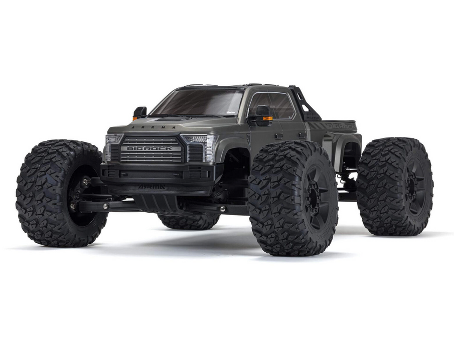 ARRMA ARA7612T1 Gunmetal BIG ROCK 6S 4WD BLX 1/7 RTR Monster Truck