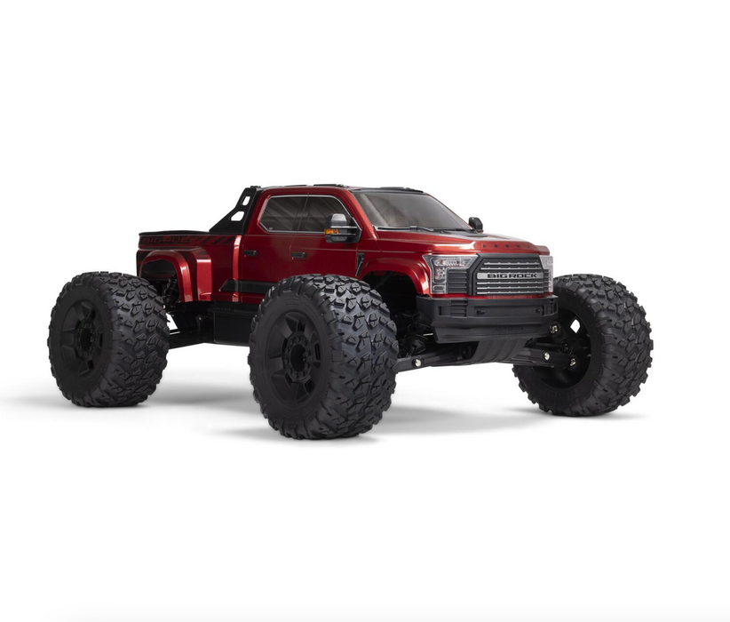 ARRMA ARA7612T2 Red BIG ROCK 6S 4WD BLX 1/7 RTR Monster Truck