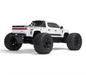 ARRMA ARA7612T3 White BIG ROCK 6S 4WD BLX 1/7 RTR Monster Truck