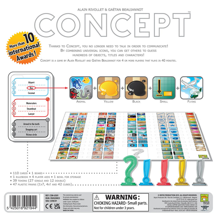 Asmodee Games Concept Board Game