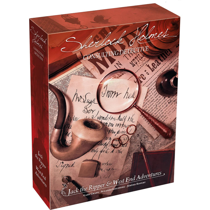 Asmodee Sherlock Holmes Consulting Detective: Jack The Ripper & West End Adventures Board Game
