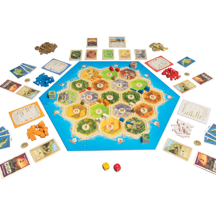 Asmodee The Settlers of Catan: Traders & Barbarians Board Game Expansion Set