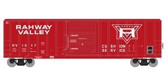 Athearn HO Scale 14980 50' FMC 5347 Boxcar Rahway Valley RV 1017